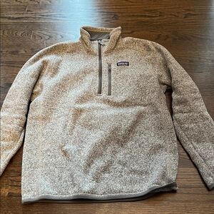 Patagonia Gray Men’s Better Sweater Pullover, size M